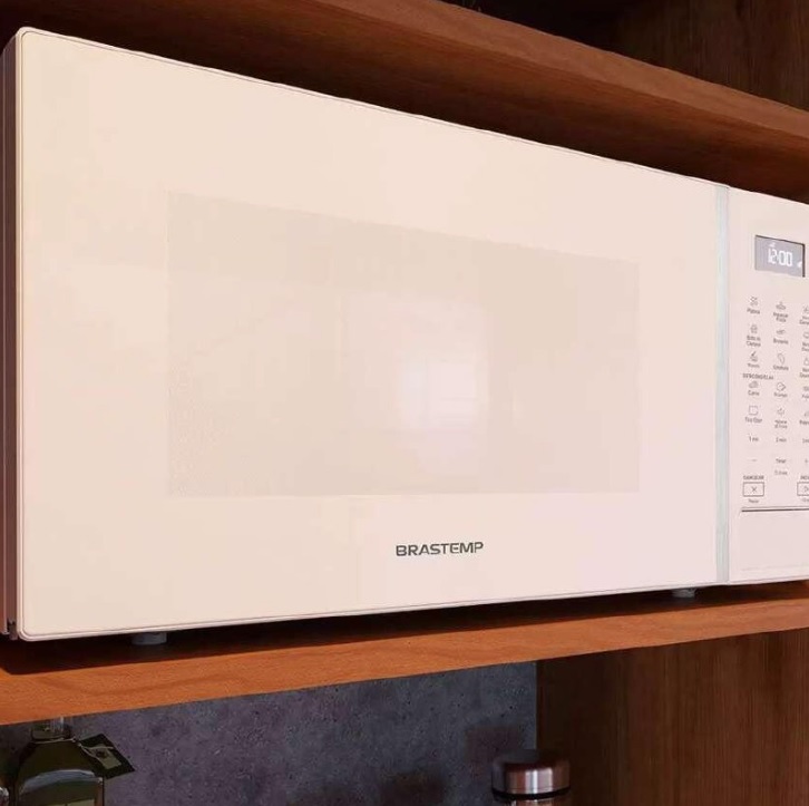 Micro-ondas Menu Gourmet Bms46ab 32 Litros Branco Brastemp 110V