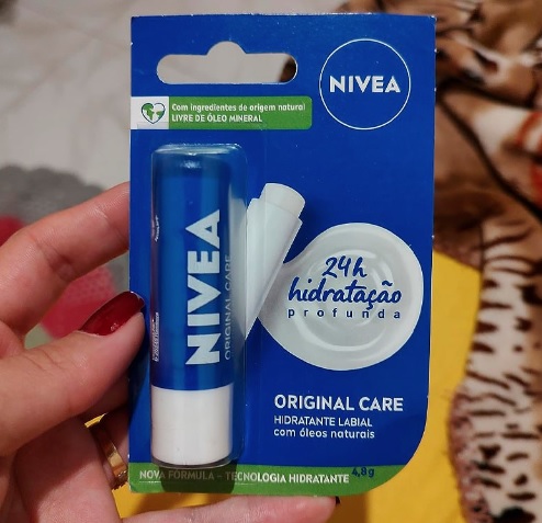 NIVEA Hidratante Labial Original Care