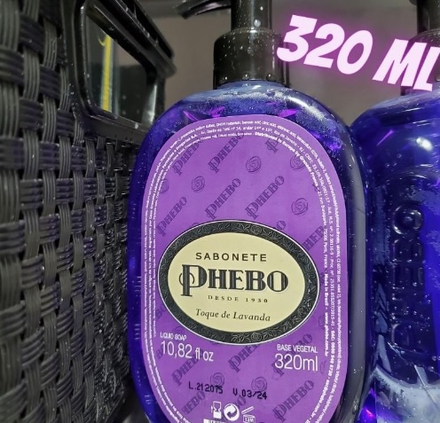 PHEBO Sab Liq Ph Toq Lav 320Ml