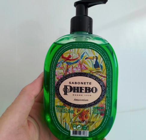 PHEBO – Sabonete Líquido Tradicional Amazon 320ml