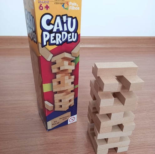 Pais e Filhos – Caiu Perdeu, 54 Pçs, idade mínima recomendada – 6 anos