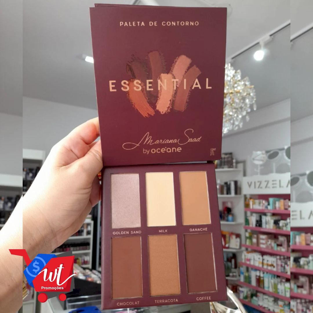 Paleta de Contorno Facial Mariana Saad By Océane Essential Palette
