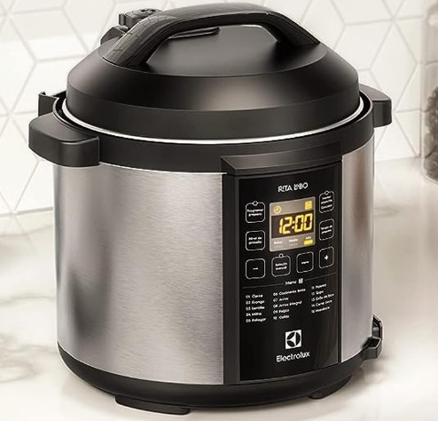 Panela pressão elétrica Electrolux digital capacidade 6L