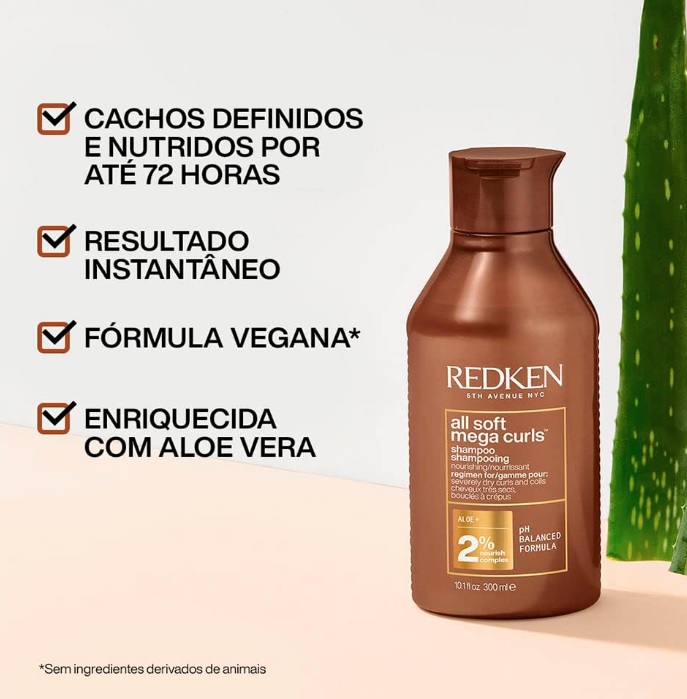 Redken Shampoo All Soft Mega Curls 300ml