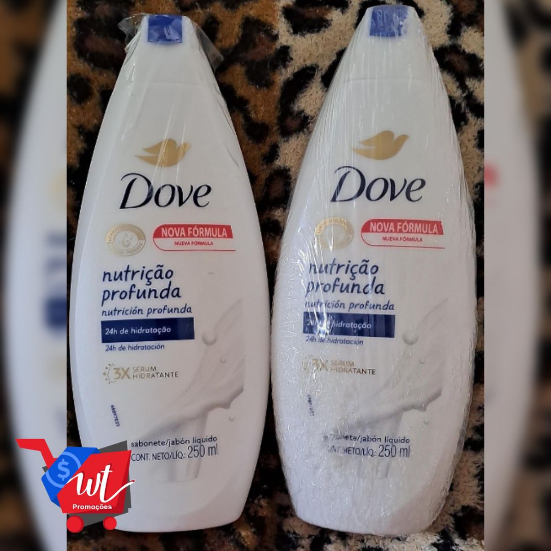 Sabonete Líquido Nutrição Profunda Dove Frasco 250ml, Dove