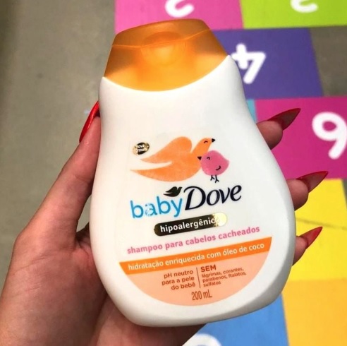 Shampoo Dove Baby Cabelos Cacheado 200Ml