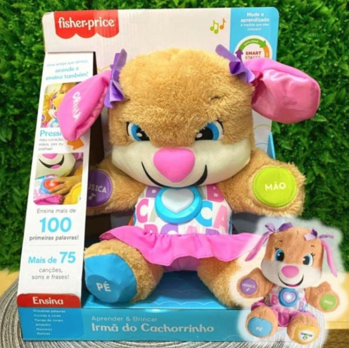 Smart Stages, Irma do Cachorrinho Aprender e Brincar, Fisher Price, Mattel