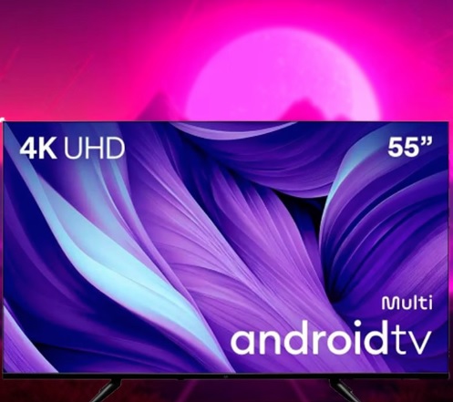 Smart TV DLED 55 4K Multi Android 11 4HDMI 2USB Bluetooth – TL057M