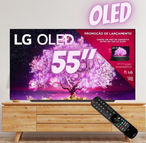 Smart TV LG AI ThinQ OLED55C1PSA webOS 6.0 4K 55″ 100V/240V