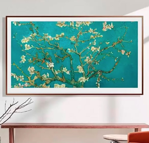 Smart TV Samsung 32 Polegadas QLED 4K, HDMI e USB, Suporte de parede Incluso, Molduras Customizáveis, Modo Arte – QN32LS03CBGXZD