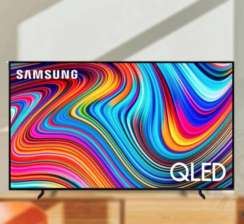 Smart TV Samsung 65 Polegadas QLED 4K, 3 HDMI, 2 USB, Bluetooth, Wi-Fi, Gaming Hub, Alexa Built in – QN65Q60CAGXZD