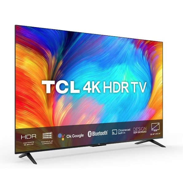 TCL LED SMART TV 75” P635 4K UHD GOOGLE TV