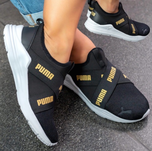 Tênis PUMA Wired Run Slip-On Wns BDP adulto-unissex