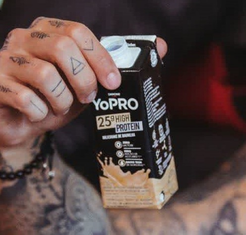 YoPRO Bebida Láctea UHT Milkshake de Baunilha 25g de proteínas 250ml