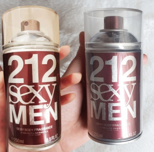 212 Sexy Men Carolina Herrera – Body Spray Masculino 250ml