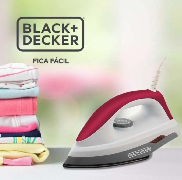 Black+decker Ferro De Passar F300-br 127v