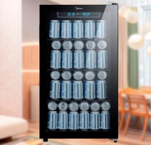 Cerveje1ra, Flex, 96L, Preto, 110v, Midea
