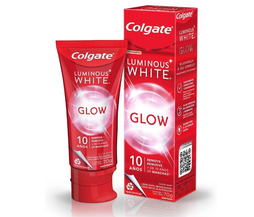 Creme Dental Clareador Colgate Luminous White Glow 70g