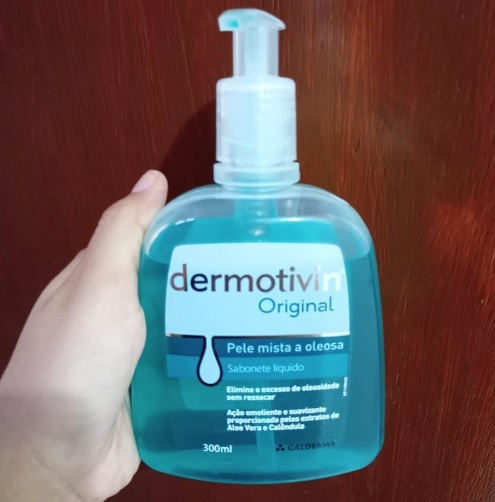 Dermotivin Original Sabonete Liquido Pump, Dermotivin, 300 ml