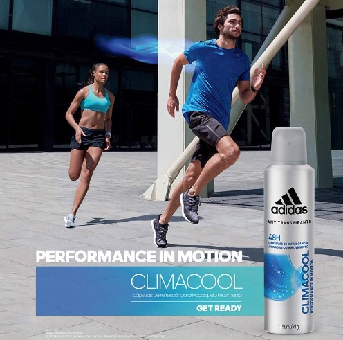 Desodorante Aerossol Adidas Masculino Climacool, Adidas, 150 Ml
