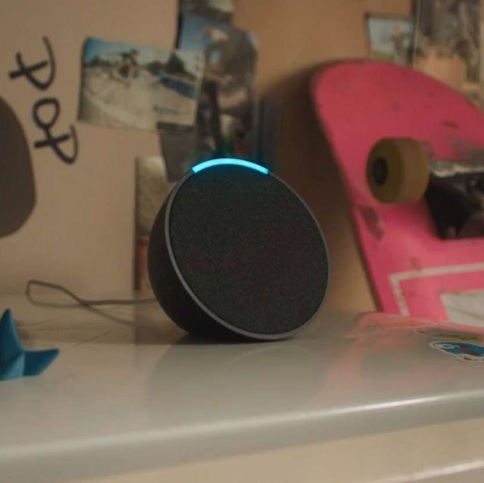 Echo Pop 1ª Geração Smart Speaker com Alexa