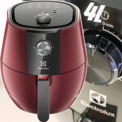 Fritadeira Elétrica Airfryer 4 Litros Cesto Grande