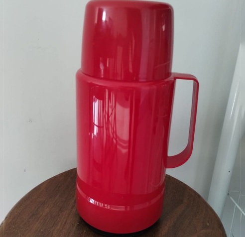 Garrafa Térmica GLT, Invicta, Vermelho Velvet, 500ML