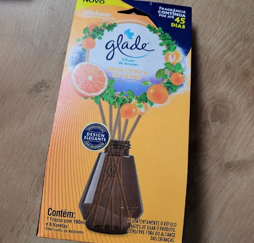 Glade Aromatizador de Ambiente Difusor Brisa Cítrica 100ml