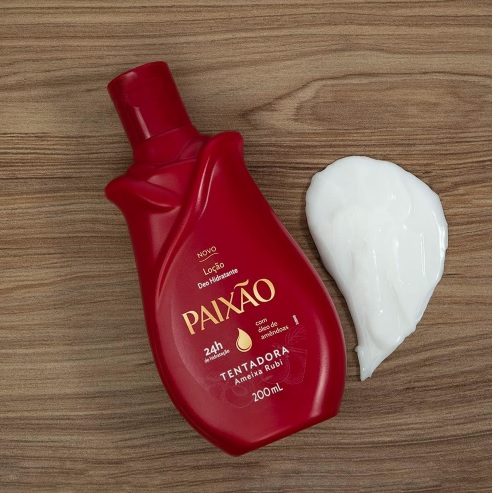 Hidratante Desodorante Corporal Tentadora, Paixão, 200 ml