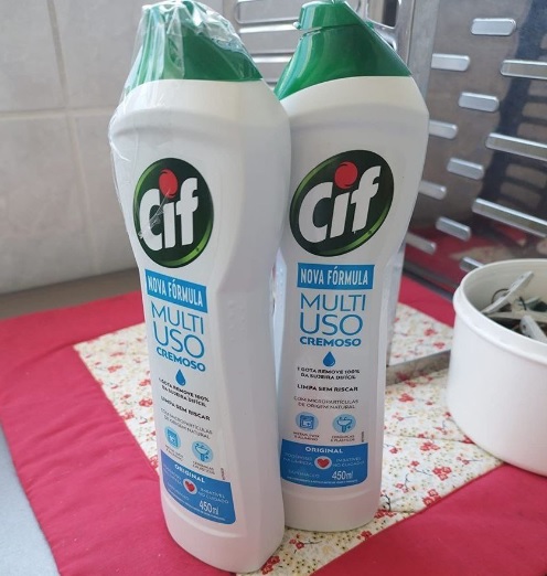 Higienizador Cremoso CIF Original 450 ml