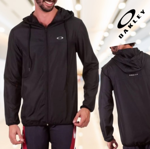 Jaqueta Windbreaker Oakley Jaqueta Windbreaker Oakley, Oakley, masculino