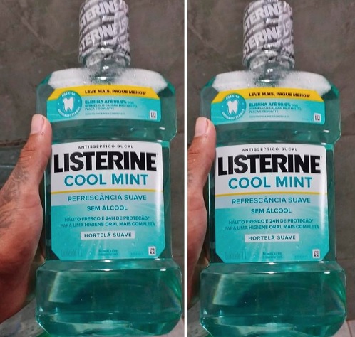 (Recorrência) Listerine Cool Mint Enxaguante Bucal Sem Álcool, 1L