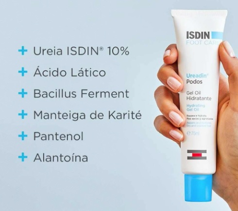 Loção Hidratante, ISDIN para os pés, 80g