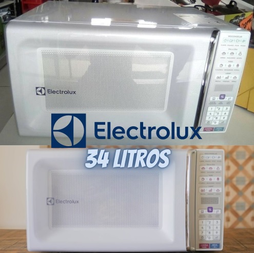 Micro-ondas MEO44 branco 34L Electrolux 127V