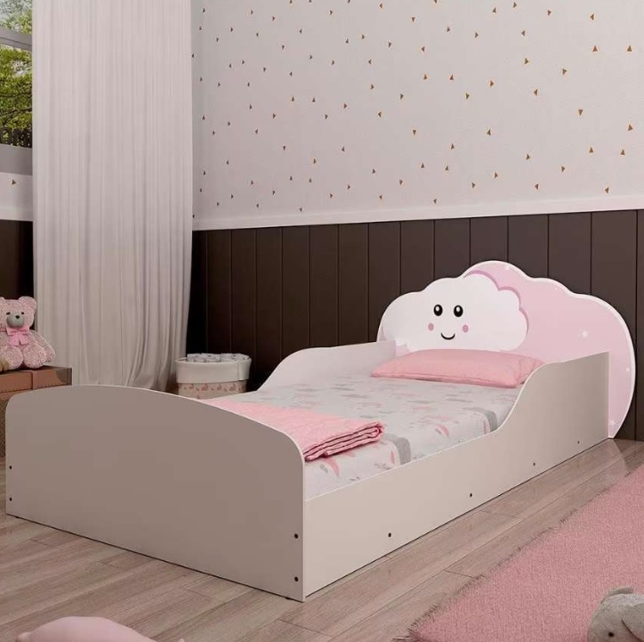 Mini Cama Infantil Gelius Nuvem