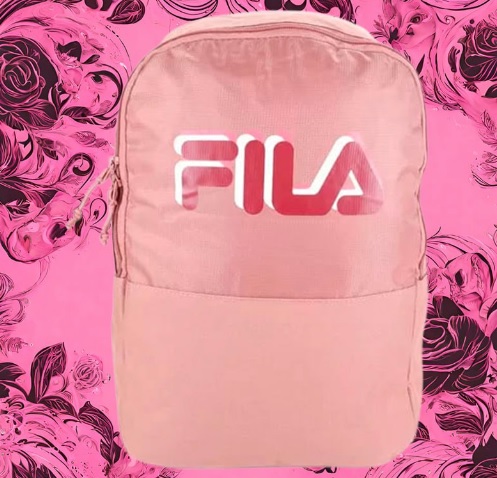 Mochila urbano Fila Mixed cor rosa