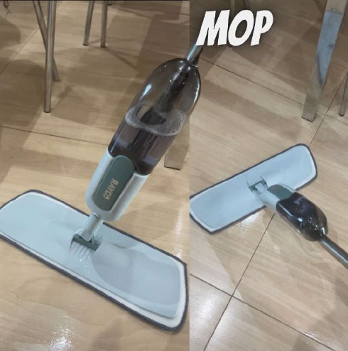 Mop Spray Essencial Rayco Multiuso Dispenser 300ml (Borrifa, Limpa e Seca)