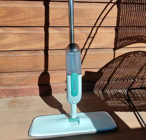Mop Spray Essencial Rayco Multiuso Dispenser 300ml (Borrifa, Limpa e Seca)