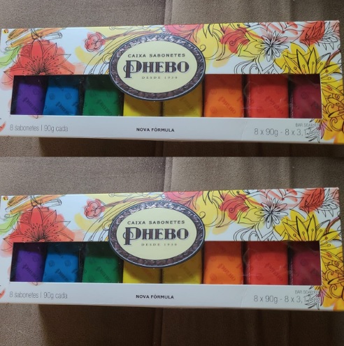 PHEBO – Caixa de Sabonetes 8x90g
