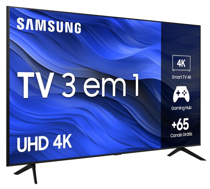 Smart TV Crystal 50″ 4K UHD Samsung CU7700 – Alexa built in, Samsung Gaming Hub