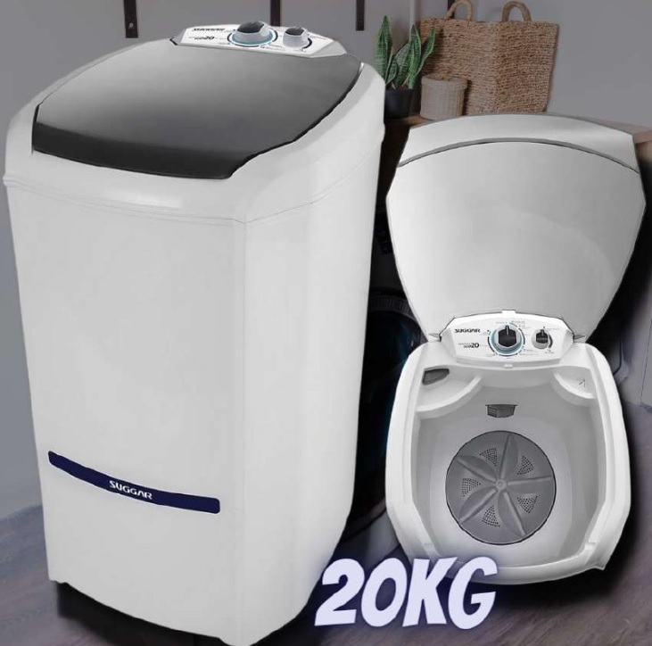 Suggar de roupas Lavamax Eco 20kg 220V Branca LE2002BR