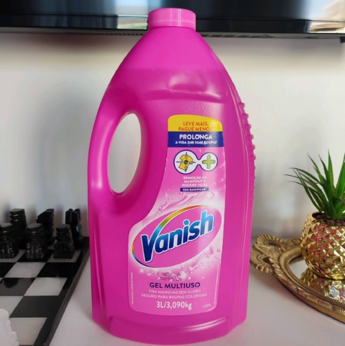 Tira Manchas em Gel Vanish Multiuso 3L para roupas coloridas