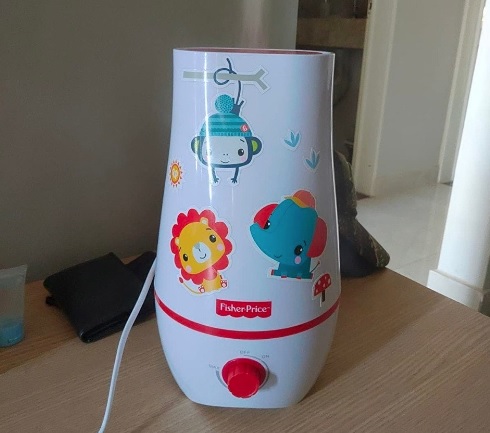 Umidificador de Ar Ultrassônico Fisher Price 2,2 Litros