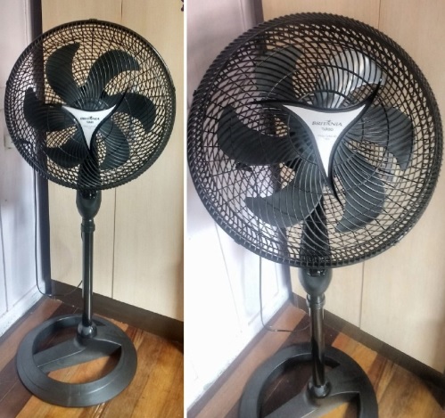 Ventilador Britânia Coluna Mega Turbo 40, 127v , 40cm , 3 velocidades, Hélice 6 pás, Potência 130W