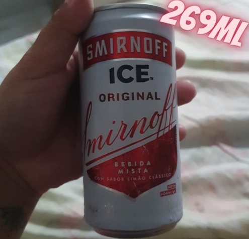 Vodka Ice Smirnoff, 269ml