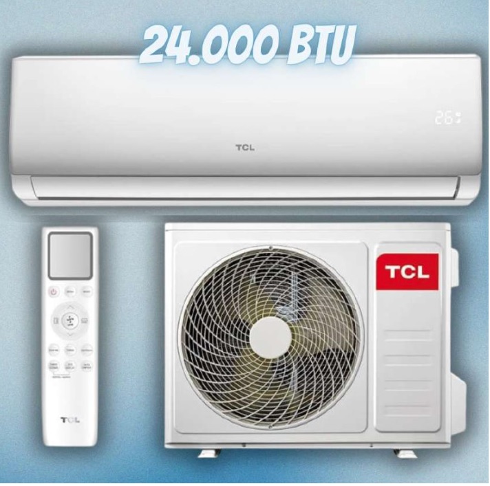 Ar Condicionado Split Inverter 24000 BTUs Frio TCL Mod 02 220v