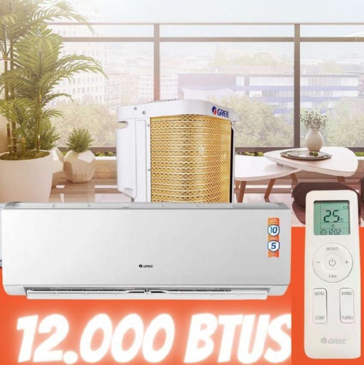Ar-condicionado Split Gree Inverter 12.000 Btus Frio G-top G – Frio G-top