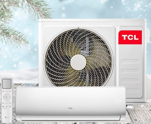 Ar condicionado TCL split frio/quente 18000 BTU branco 220V TAC18CHSA1