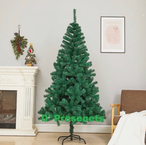 Árvore De Natal Tradicional 1,80m Com 500 Galhos Promoção