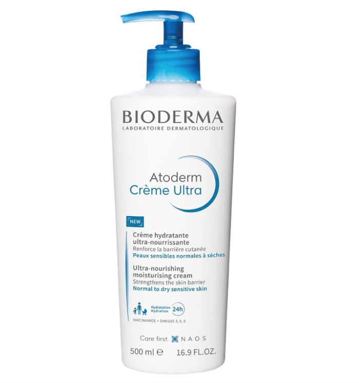 BIODERMA Atoderm Creme Ultra – Hidratação Corporal Diária Ultra Sensorial e Eficaz para Peles Normais e Secas 500ml